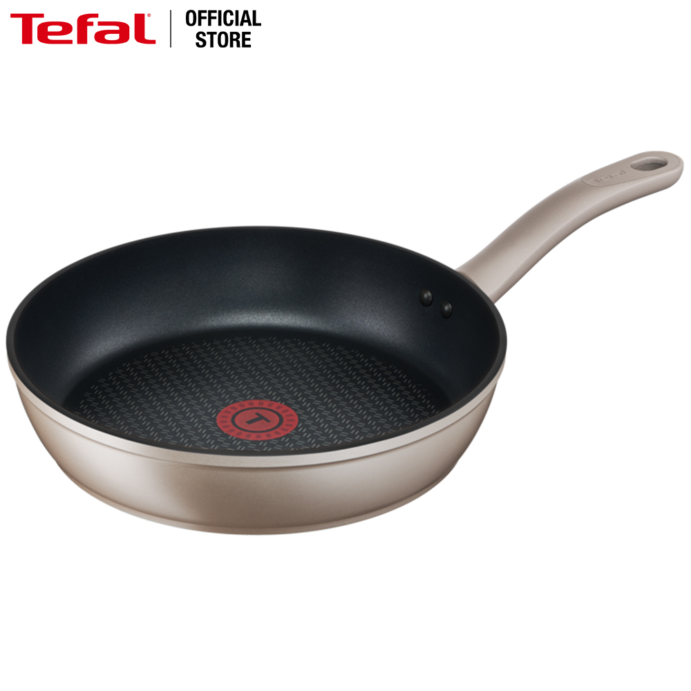 Bộ 2 chảo chống dính đáy từ Tefal Sensations dùng cho mọi loại bếp (24cm, 28cm) - Hàng chính hãng