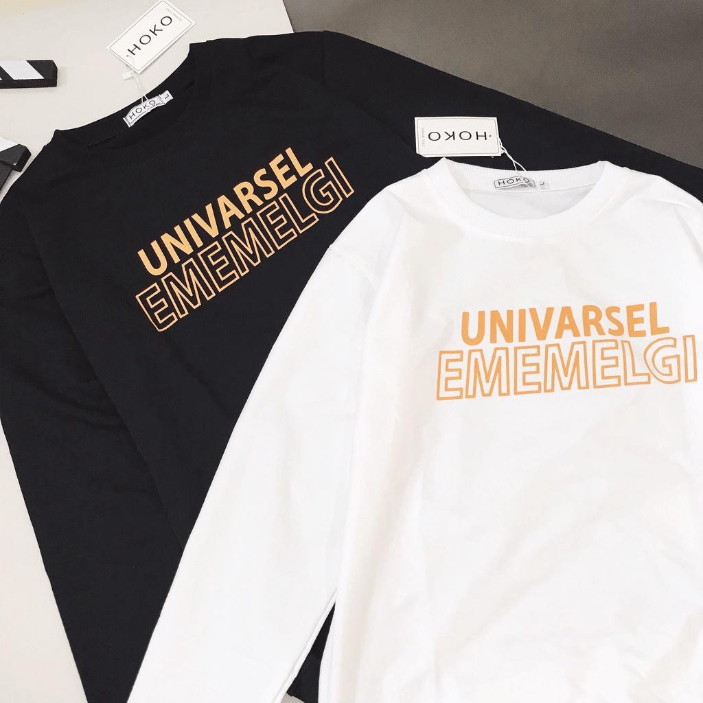 Áo hooides thu đông cổ tròn tay dài siêu đẹp , thời trang hottrend THỜI TRANG GU FASHION