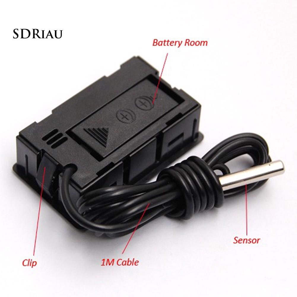 Nhiệt kế màn hình LCD kỹ thuật số cho xe hơi