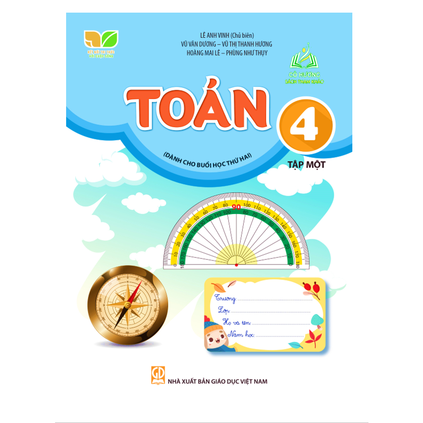 Sách - Toán 4 - Tập 2 (Dành cho buổi học thứ hai) (Kết nối tri thức với cuộc sống)