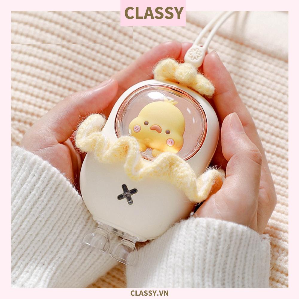 Máy sưởi ấm tay mini Classy hình chú gà con sạc bằng USB PK1363