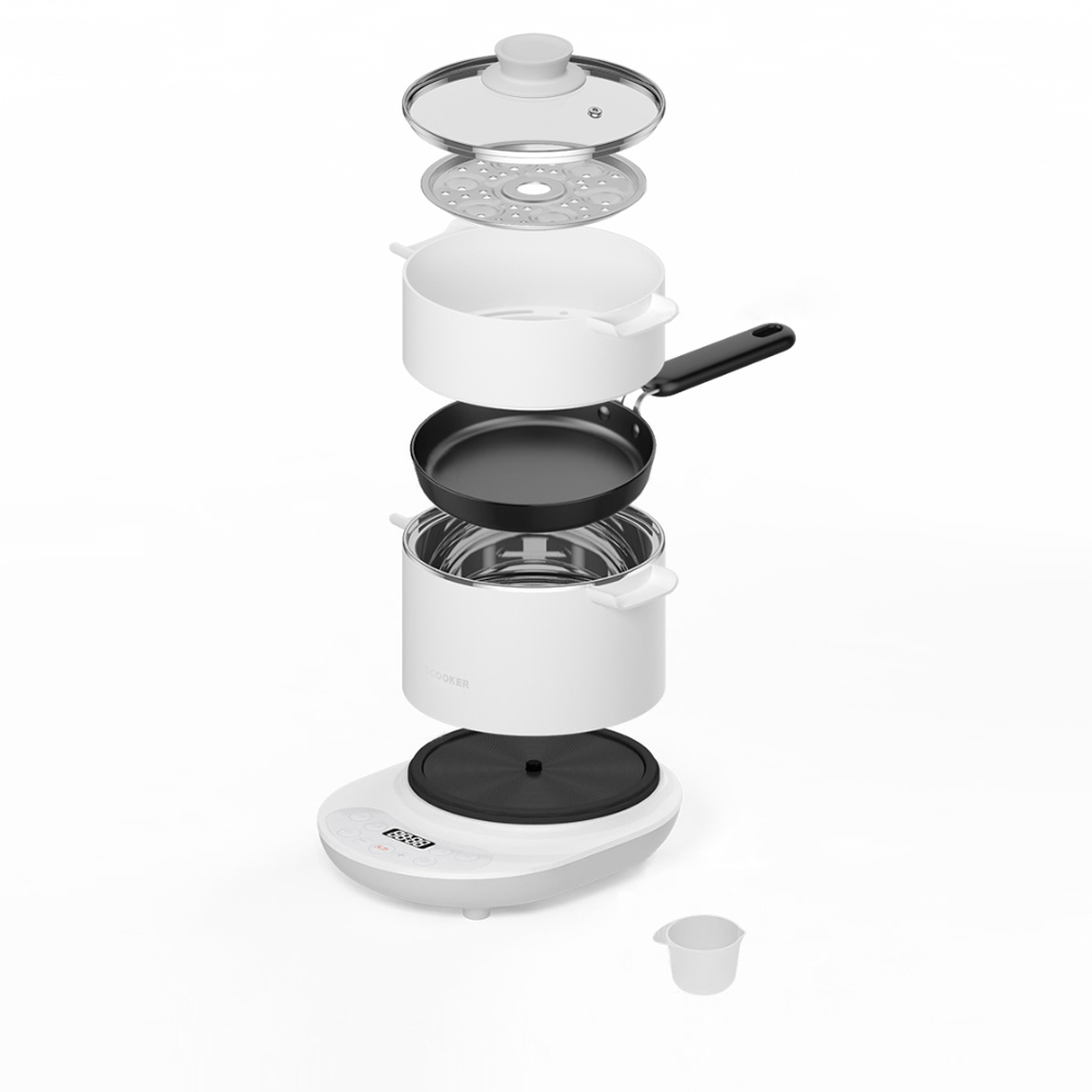Bộ nồi hấp điện đa năng oCooker Xiaomi CR-DR01