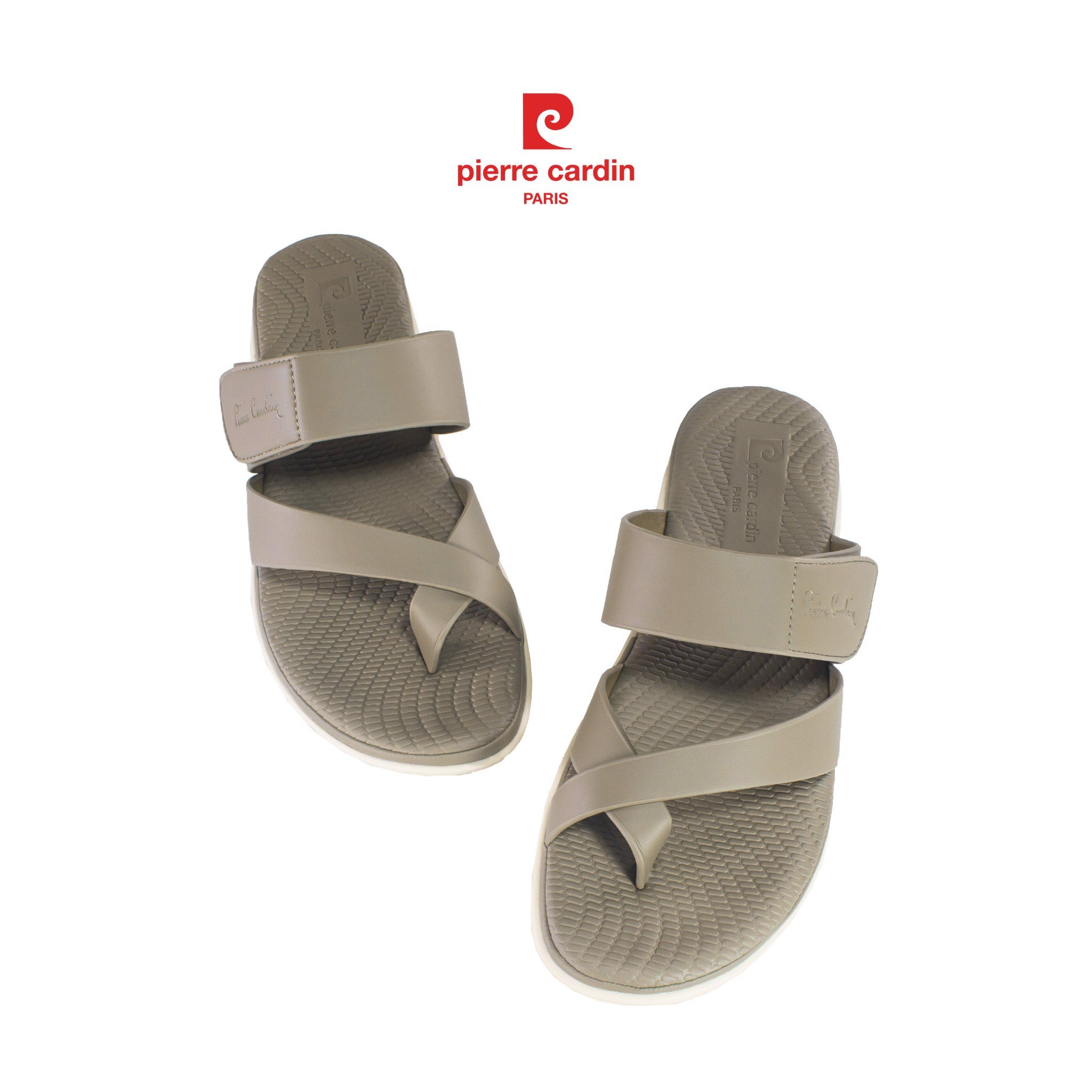 Sandal nữ Pierre Cardin chất liệu da cao cấp, đế cao 2 phân - PCWFWS 226