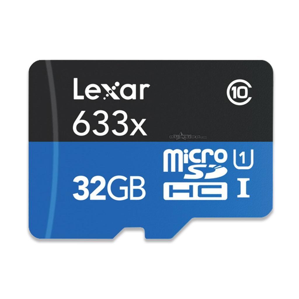 Thẻ Nhớ MicroSDHC Lexar 32GB 95MB/s A1 V30 633x U1 - không Adapter (Xanh)