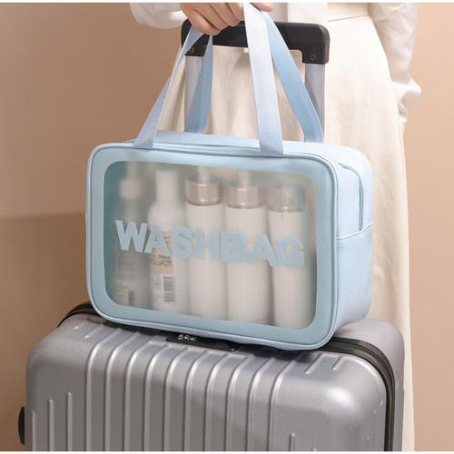 ( Size Lớn ) Túi Đựng Mỹ Phẩm, Đồ Trang Điểm WASHBAG - Túi Đựng Đồ Cá Nhân Du Lịch Thời Trang Chống Thấm Nước