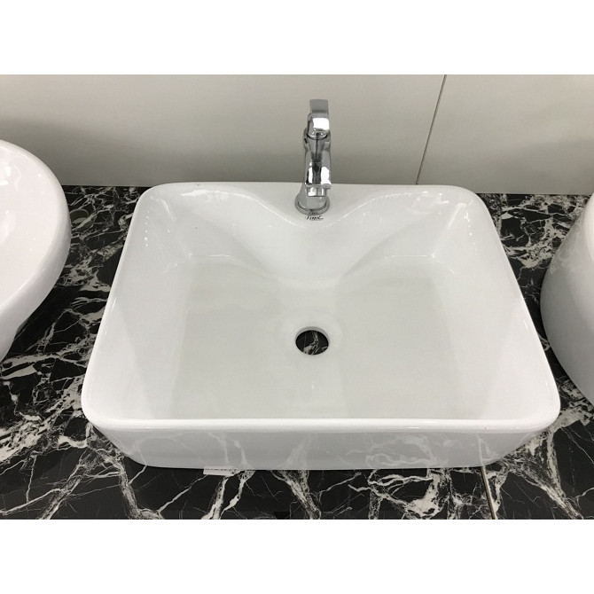 CHẬU LAVABO ĐẶT BÀN PHỦ MEN NANO CAO CẤP