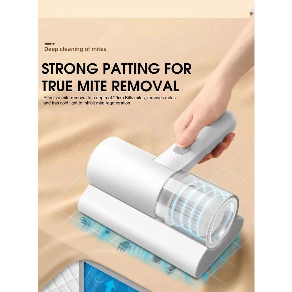 Máy Hút Bụi Giường Đệm, Chăn Ga Sofa Cao Cấp, Máy Hút Bụi Diệt Khuẩn - Tặng Kèm Đầu Lọc Dự Phòng