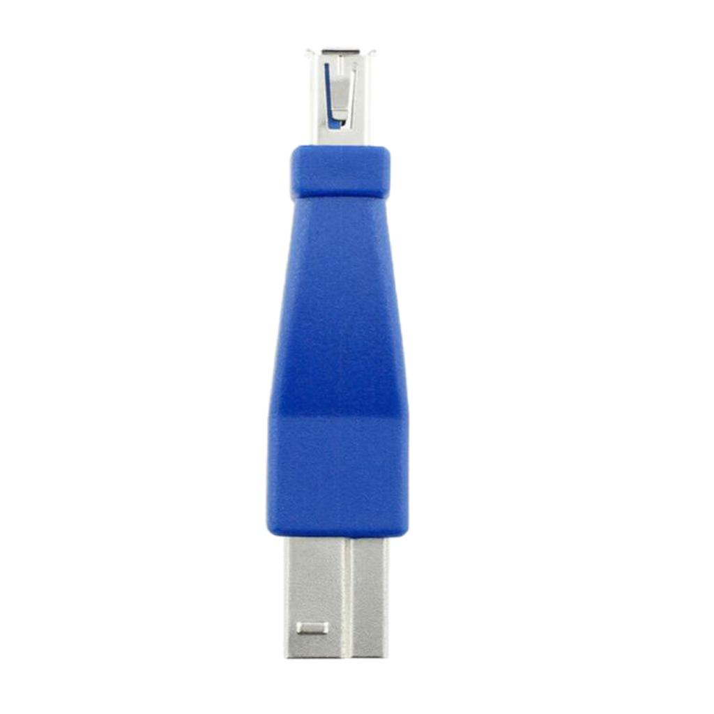 Baoblade Máy In USB Adapter, USB 3.0 Loại A đến USB B Nam In Hình Cổng Kết Nối Máy Tính Máy In Máy Quét, Máy USB-B Bộ Ch