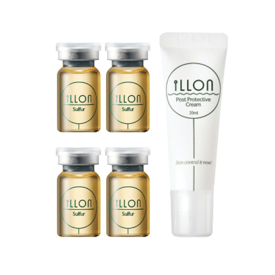 Bộ Tinh Chất Mụn Sulfur Ampoule Kit iLLON