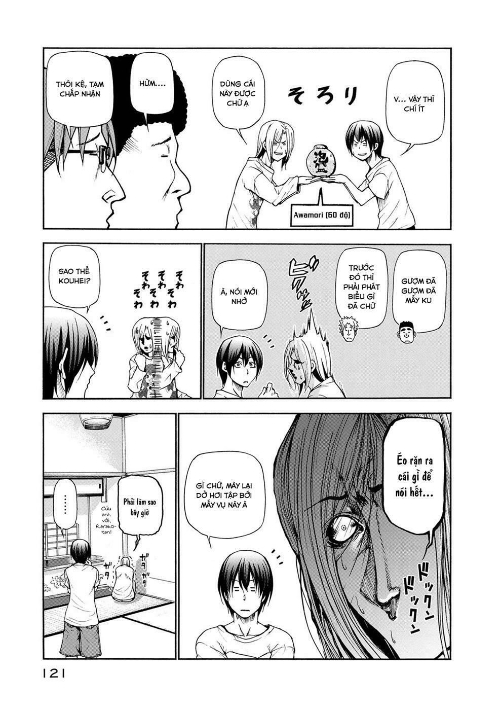 cô gái thích lặn - grand blue chapter 21 12