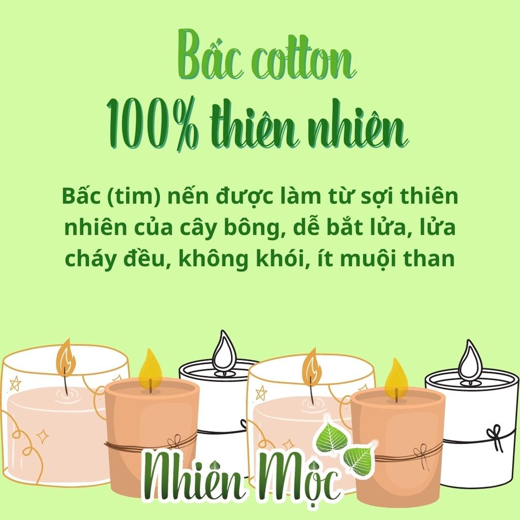 Nến thơm Luân Xa Cân Bằng Nhiên Mộc | An toàn | Không khói