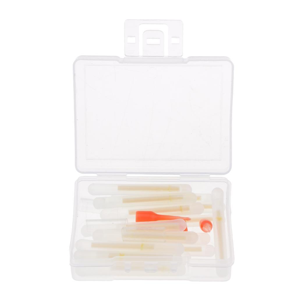2-4pack 15pcs Night Fishing Light Luminous Glow Sticks Fishing Rod Light