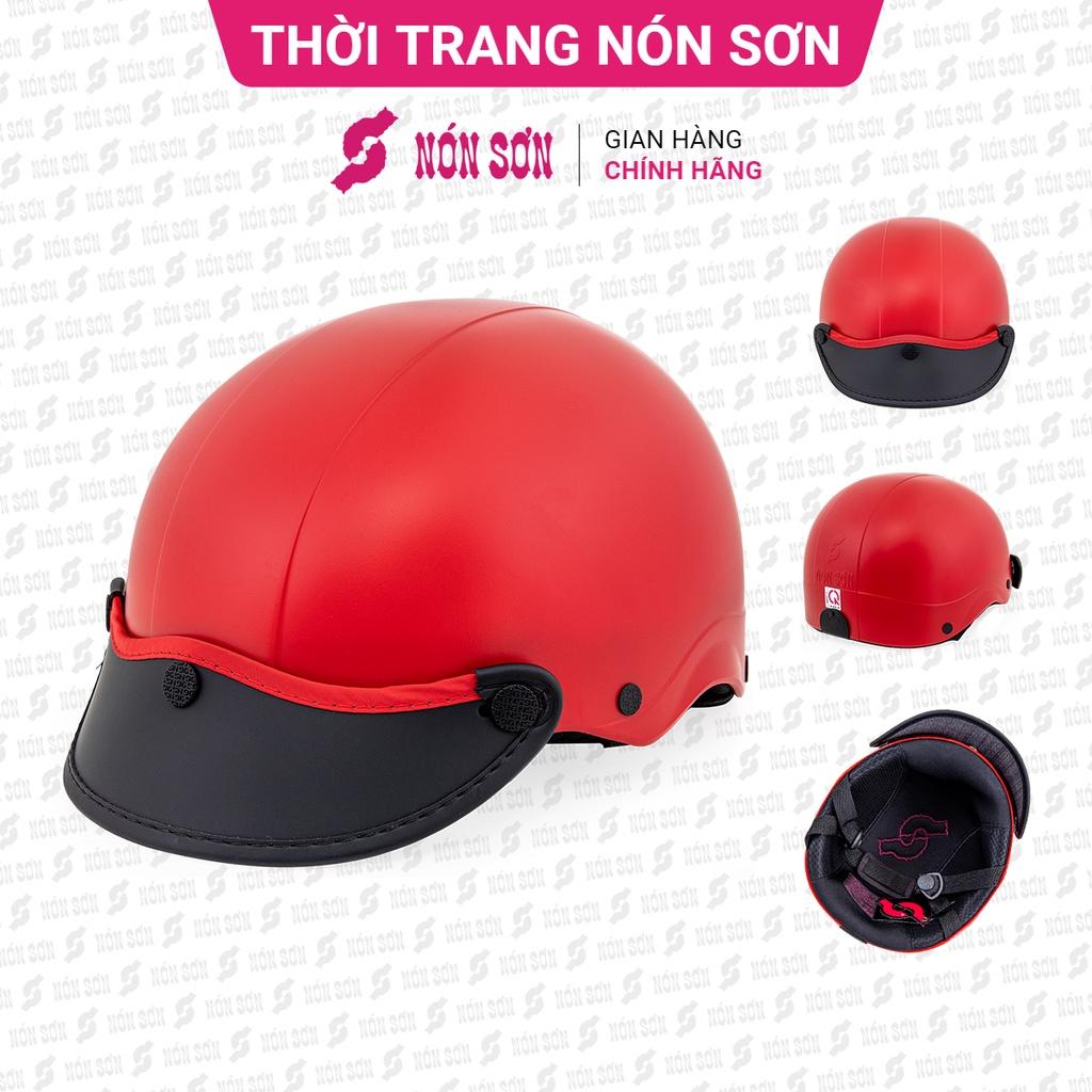 Mũ bảo hiểm trơn NÓN SƠN chính hãng TN-ĐO310