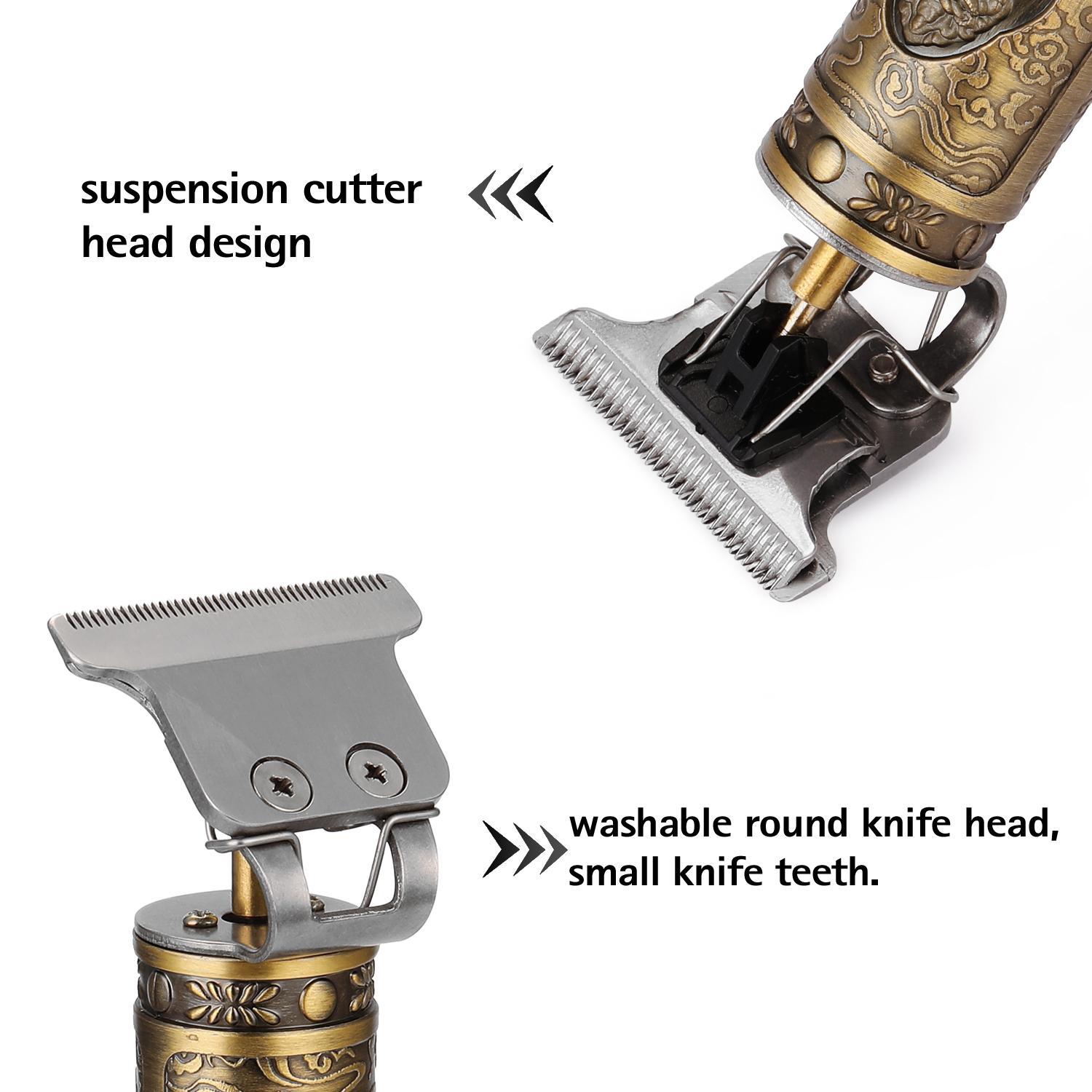 Tông đơ cắt tóc chuyên nghiệp có thể sạc lại