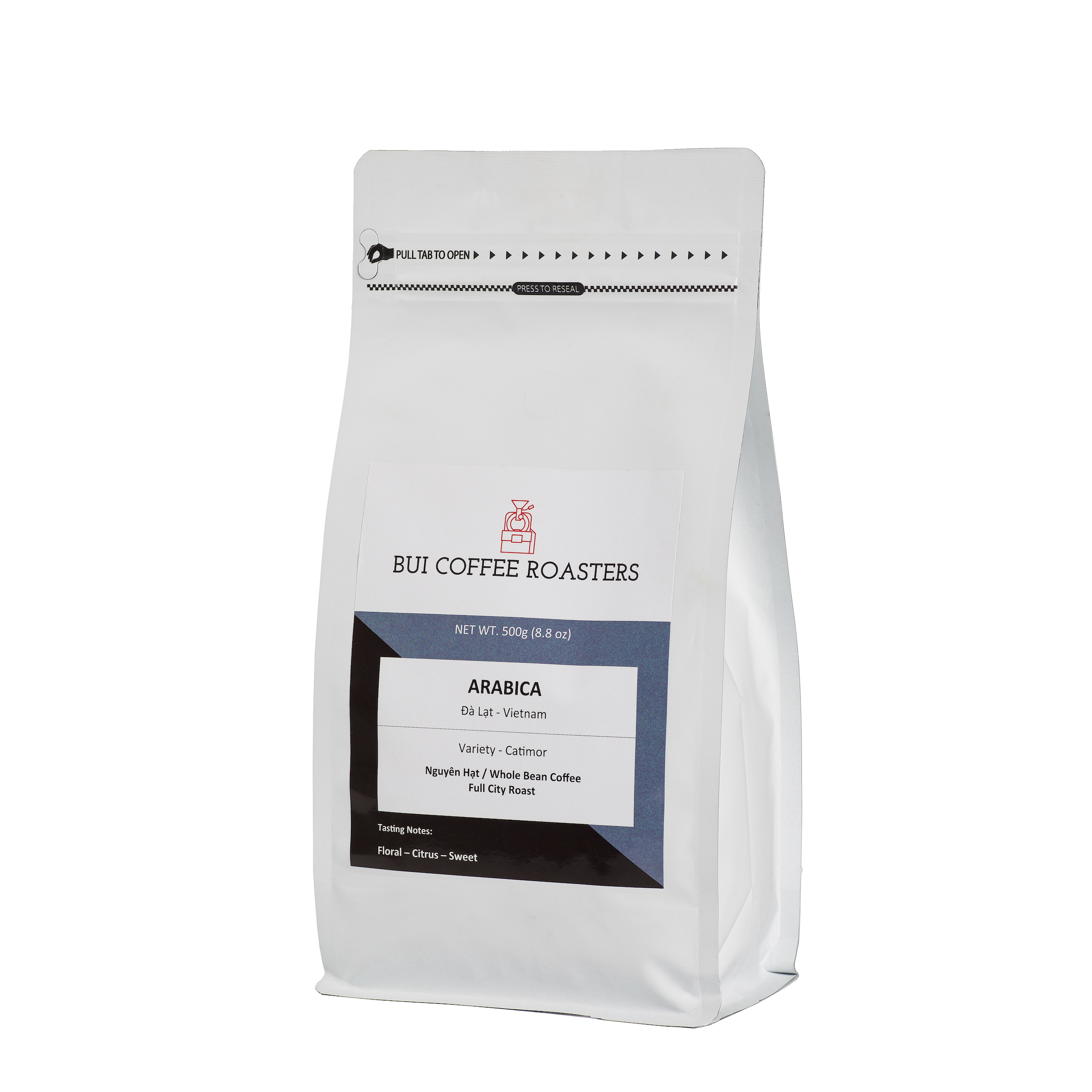 Cà Phê Arabica - Bui Coffee Roasters 500g (Dạng Bột)