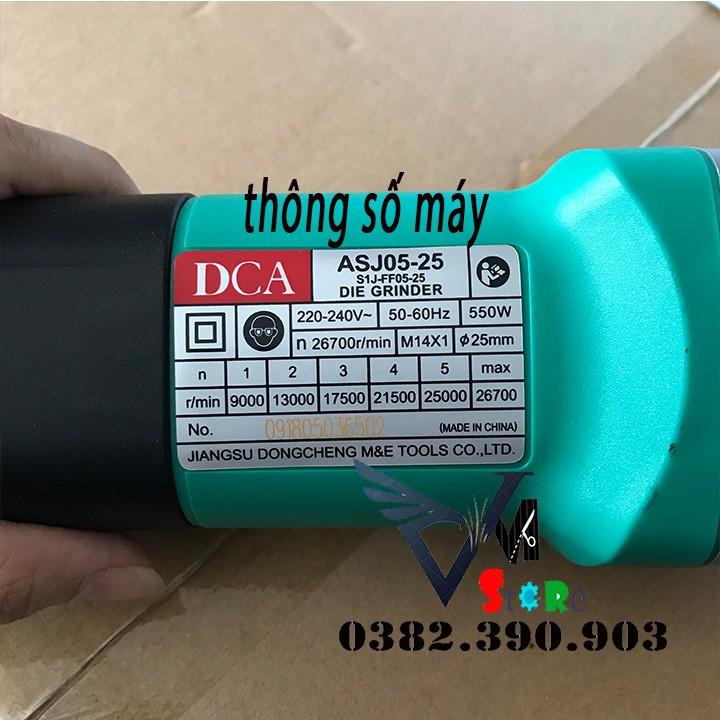 Máy mài khuôn DCA ASJ05-25