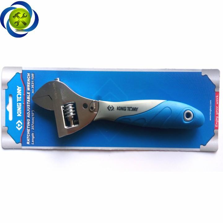 Mỏ lết Kingtony 3631-10R vặn ốc nhanh hơn 60% thông thường