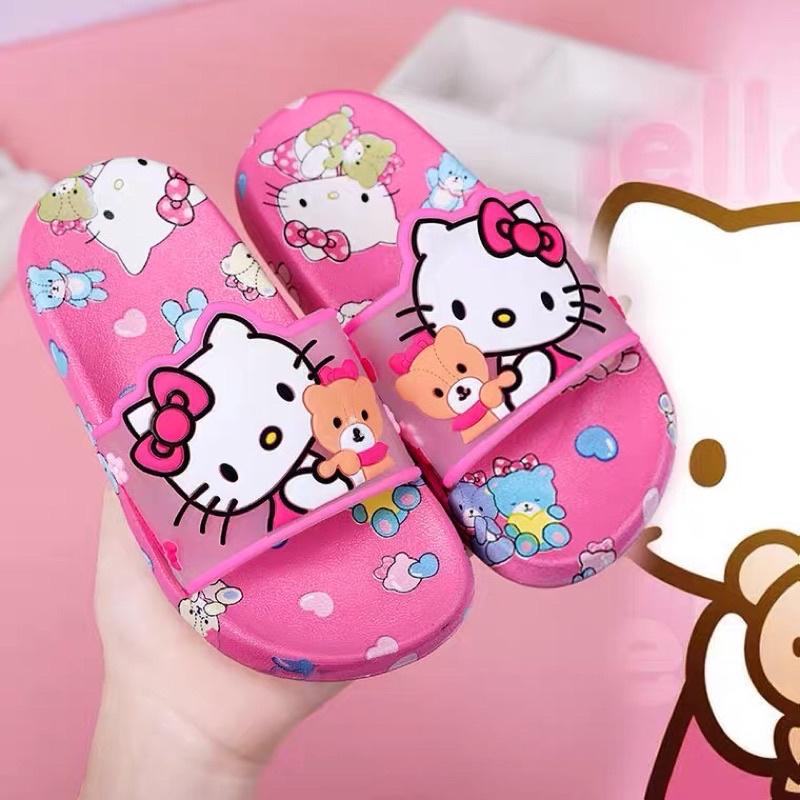 Dép mèo Kitty cho bé gái 4 đến 8 tuổi