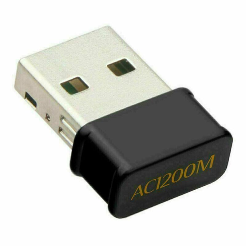 Wifi không dây Ac1200mbps Mini Adapter Băng tần kép 2.4GHz Thẻ mạng Usb3.0 5GHz Tương thích cho Máy tính xách tay Pc