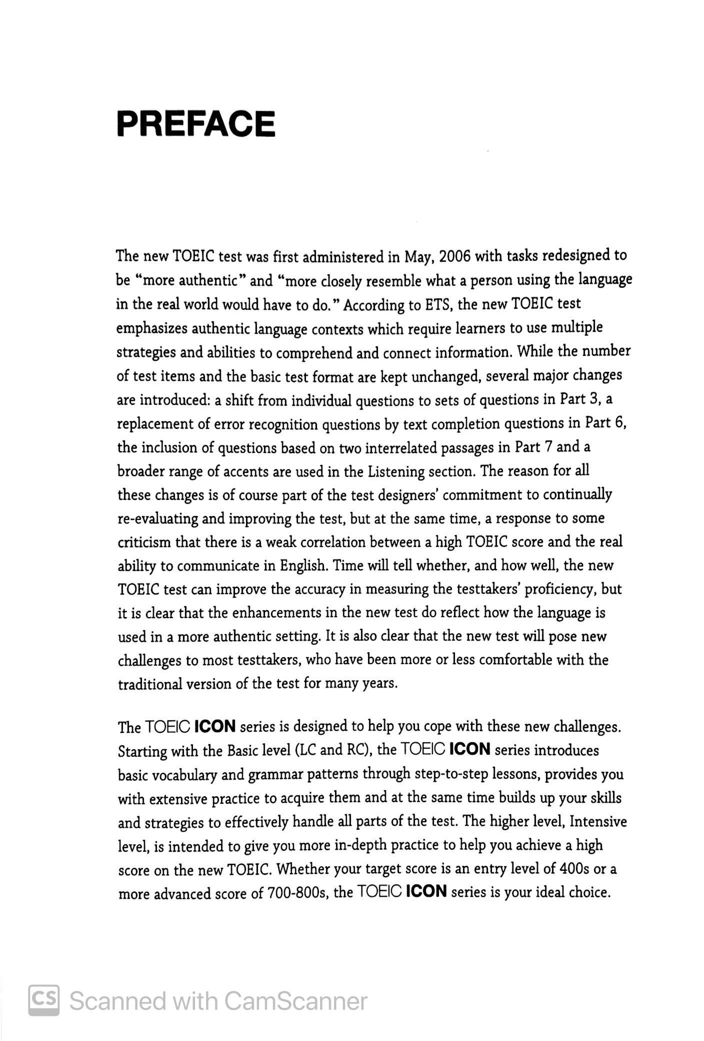 TOEIC Icon - R/C Basic