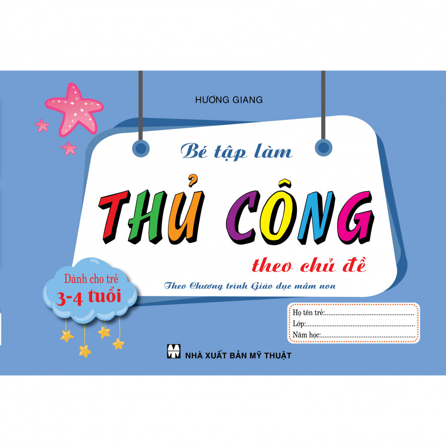 Hình ảnh Bé Tập Làm Thủ Công Theo Chủ Đề Dành Cho Trẻ 3-4 Tuổi