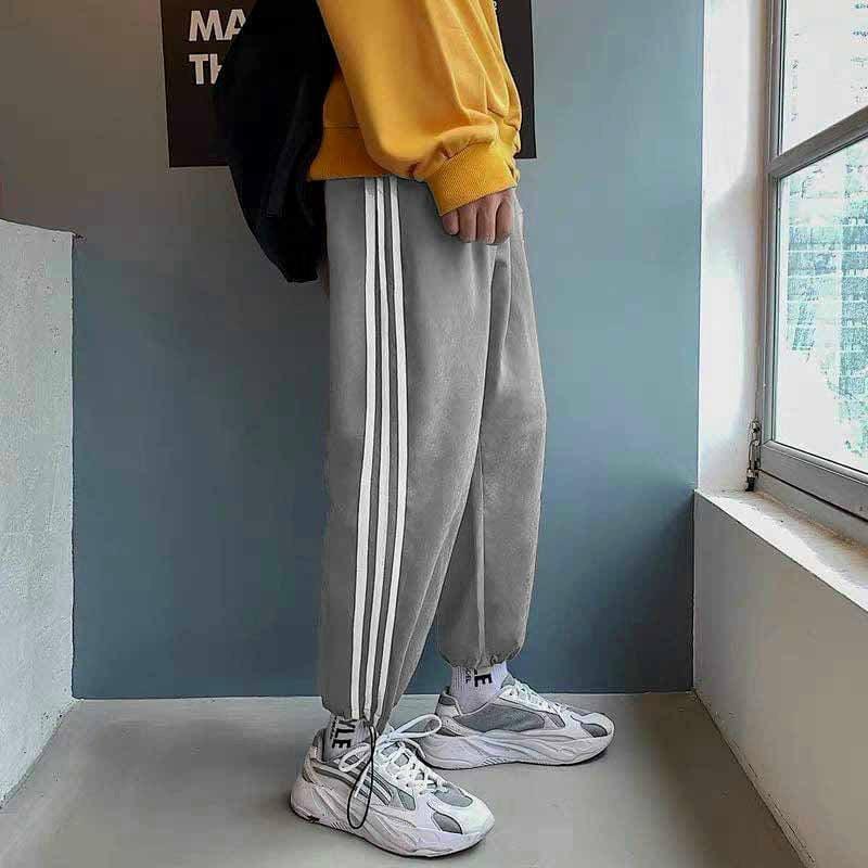 Quần jogger thể thao vải thun nỉ co giãn dày dặn y ảnh