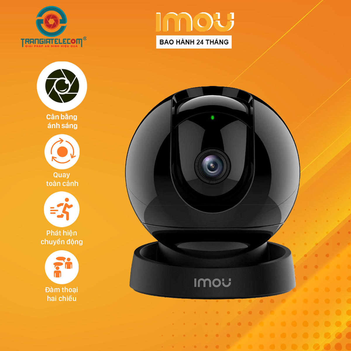 Camera REX 2E IMOU GK2DP Độ Nét 2K-3MP Và 3K-5MP Xoay 360, Đàm Thoại 2 Chiều - Hàng chính hãng