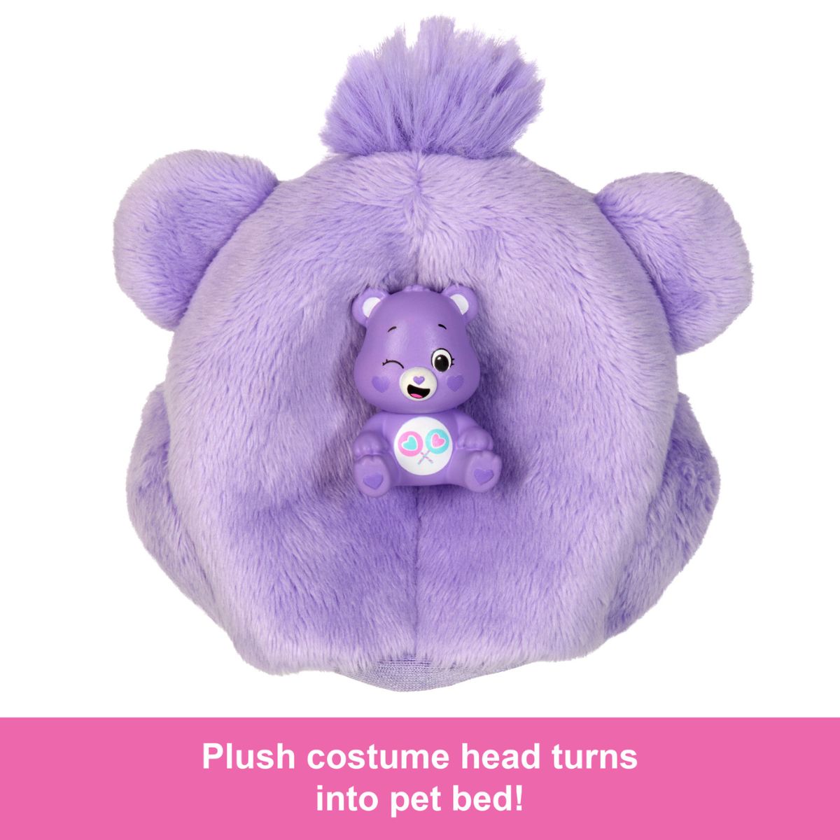 Đồ Chơi Búp Bê Barbie Cutie Reveal - Gấu Care Bear Tím Tốt Bụng BARBIE JCN93