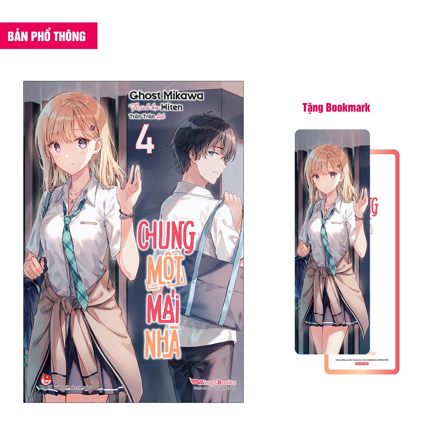 Sách - Chung Một Mái Nhà - Tập 4 - Tặng Kèm Bookmark