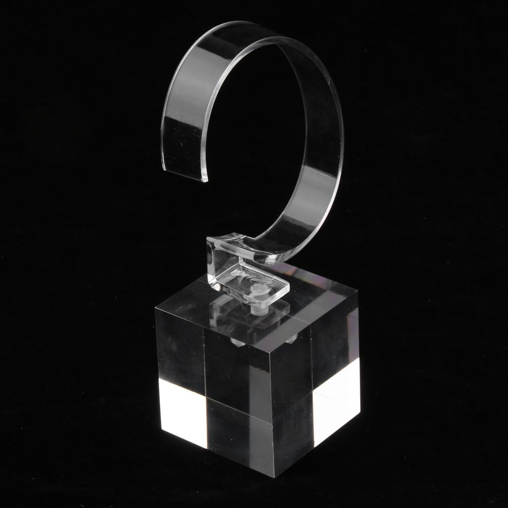 Giá Để Đồng Hồ Bằng Acrylic Đơn Giản & Thanh Lịch - Tùy chọn kích thước
