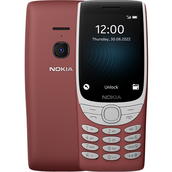 Điện thoại Nokia 8210 4G - Hàng chính hãng - pin lâu - Bàn phím nút giá rẻ chỉ có tại Long Tâm Store