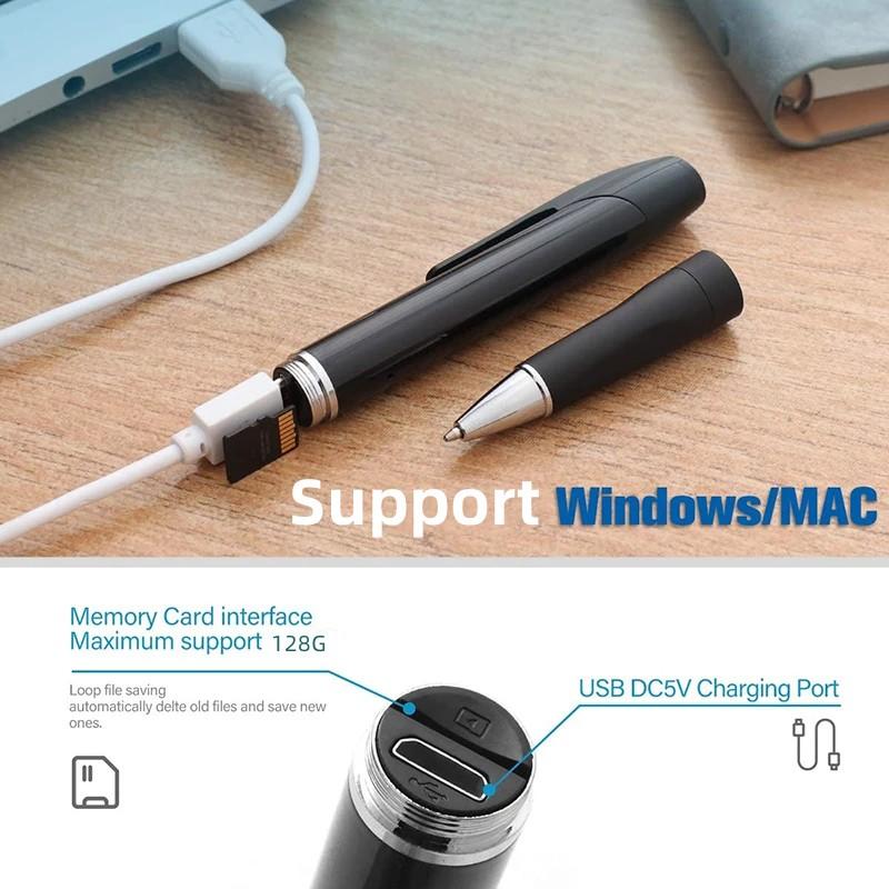 Full HD 1080p Ballpoint Pen Mini Camera Recorder 3 in 1 Take Video