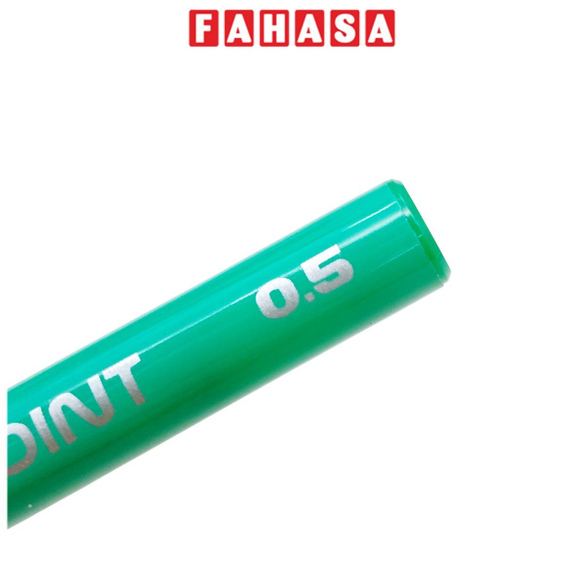 Bút Mực Nước Hi-Tech V5 0.5 mm - Pilot BX-V5-G - Mực Xanh Lá