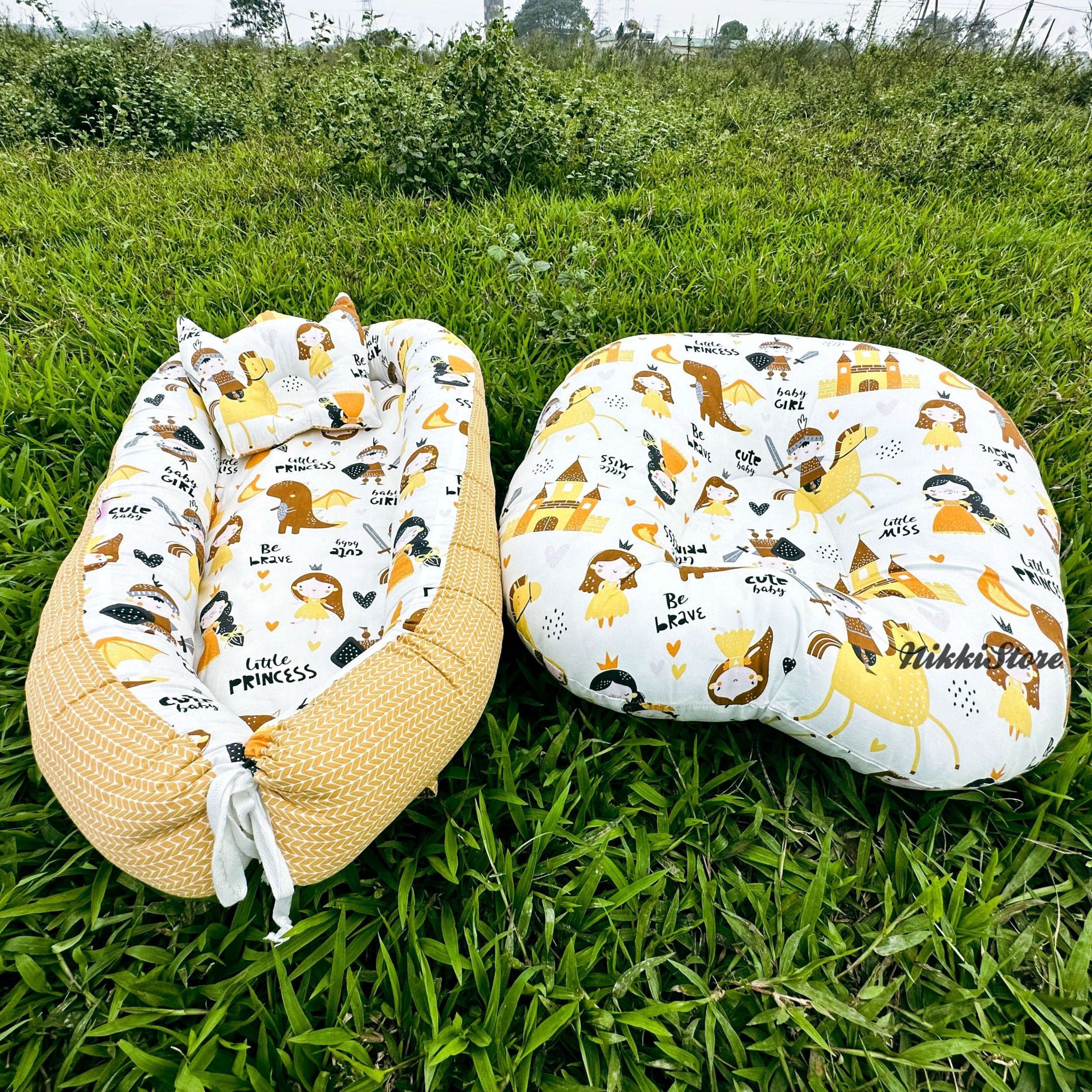 Gối ngủ chung giường cho bé