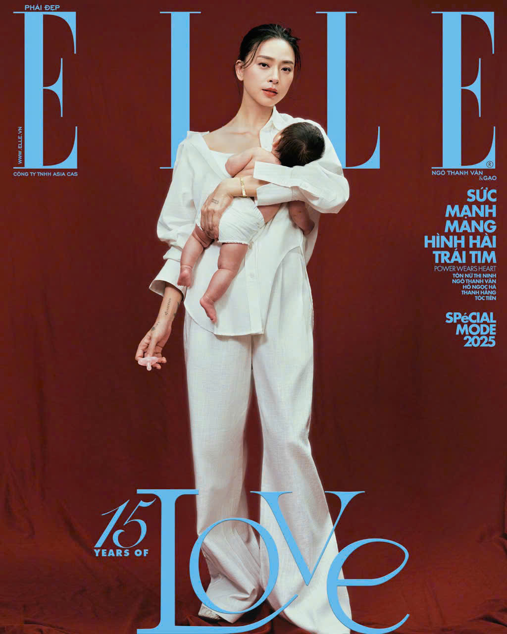 Tạp chí ELLE 15 YEARS OF LOVE 2025 – NGÔ THANH VÂN