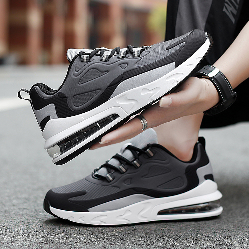 Giày Thể Thao Nam GEMI - Giày Sneaker Màu Đen - Trắng, Giày Thể Thao Giúp Tăng Chiều Cao Nam - G5215