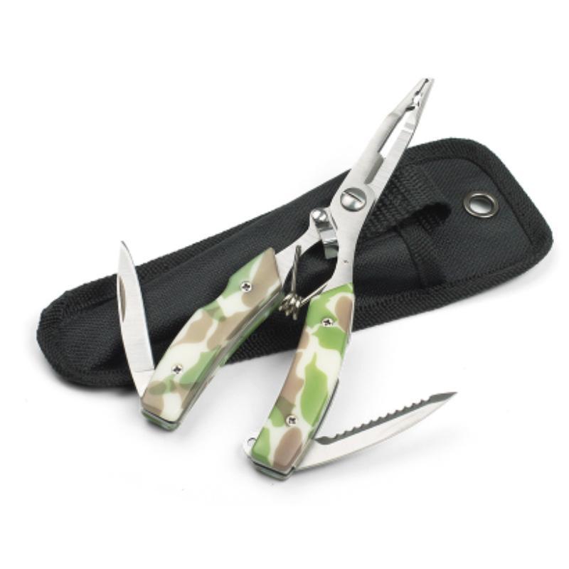 Multi-Function Fishing Pliers Hook Split  Pliers  Wire Tool