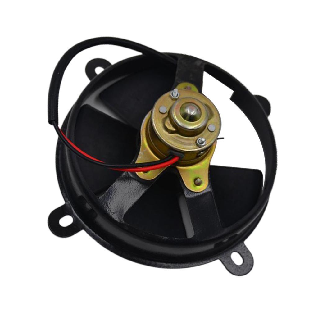 2Pcs 6" D152mm 5-blade 12V Electric Radiator Cooling Fan for 150cc ATV Quad