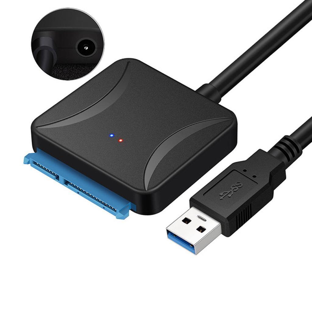 USB 3.0 to External SATA 5 Gbps 22 Pin 2.5 " Hard Drive Adapter Connecter