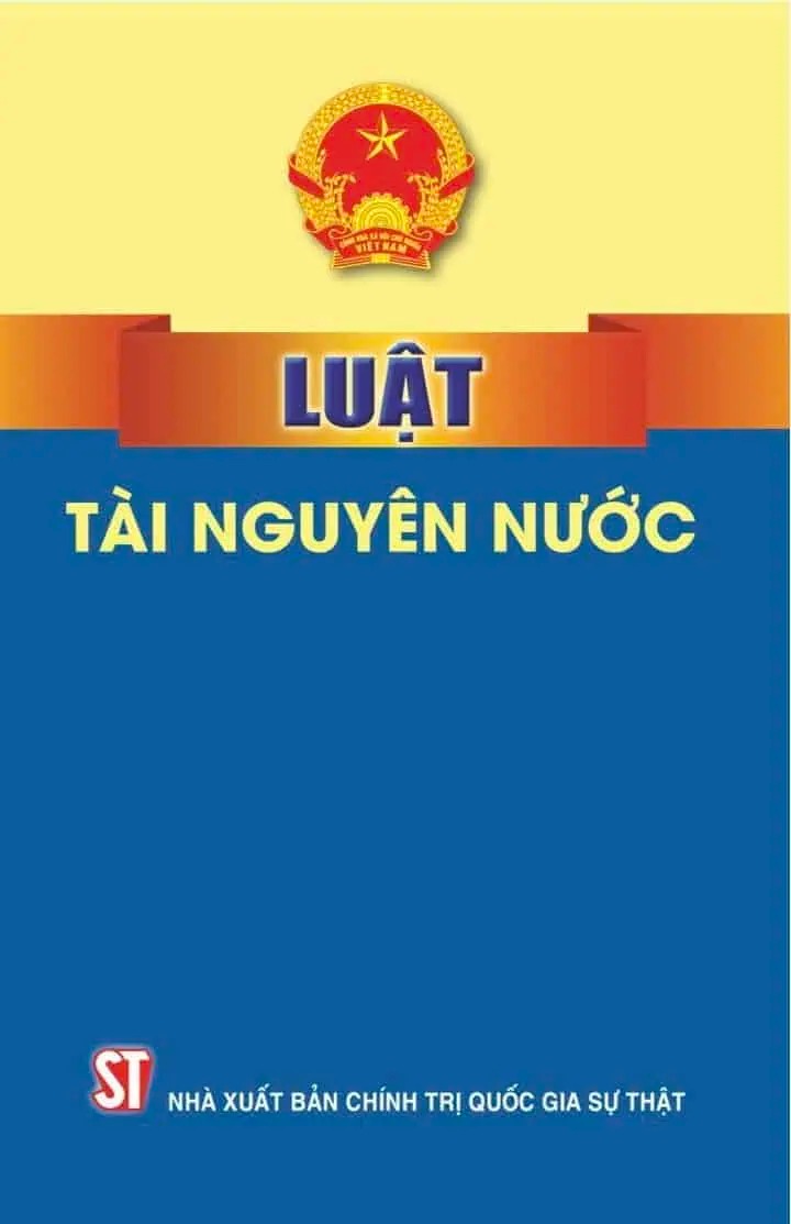 Luật tài nguyên nước 2024 ( hiệu lực từ ngày 01/07/2024 )