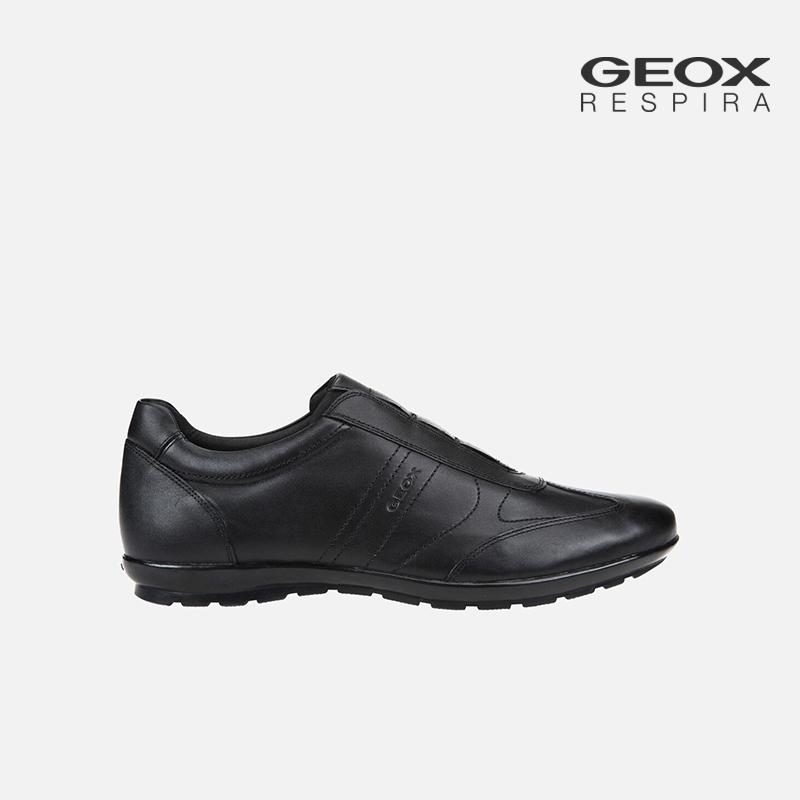 Giày Sneaker Nam GEOX U Symbol C BLACK