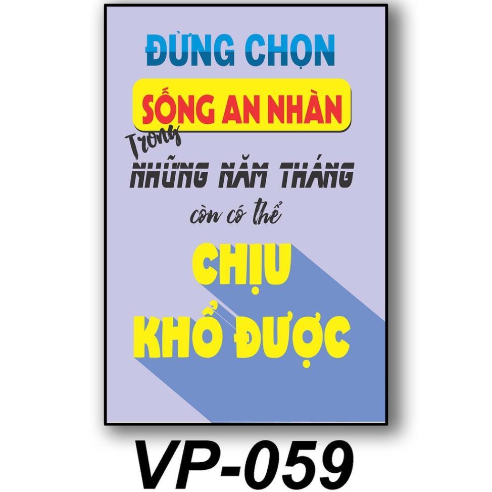 Tranh văn phòng, tranh động lực slogan treo tường với hơn 1000 mẫu