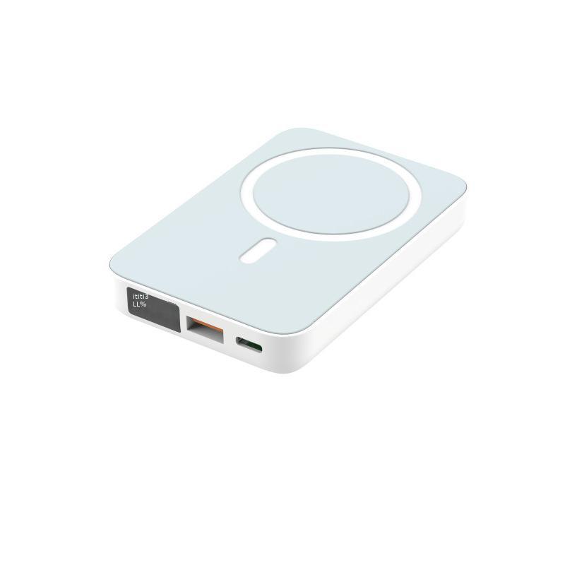 Tùy chỉnh thuận lợi nhất phù hợp với kho báu sạc không dây hút từ tính Apple Magsafe 22,5w sạc nhanh nguồn điện di động khung màn hình hiển thị kỹ thuật số