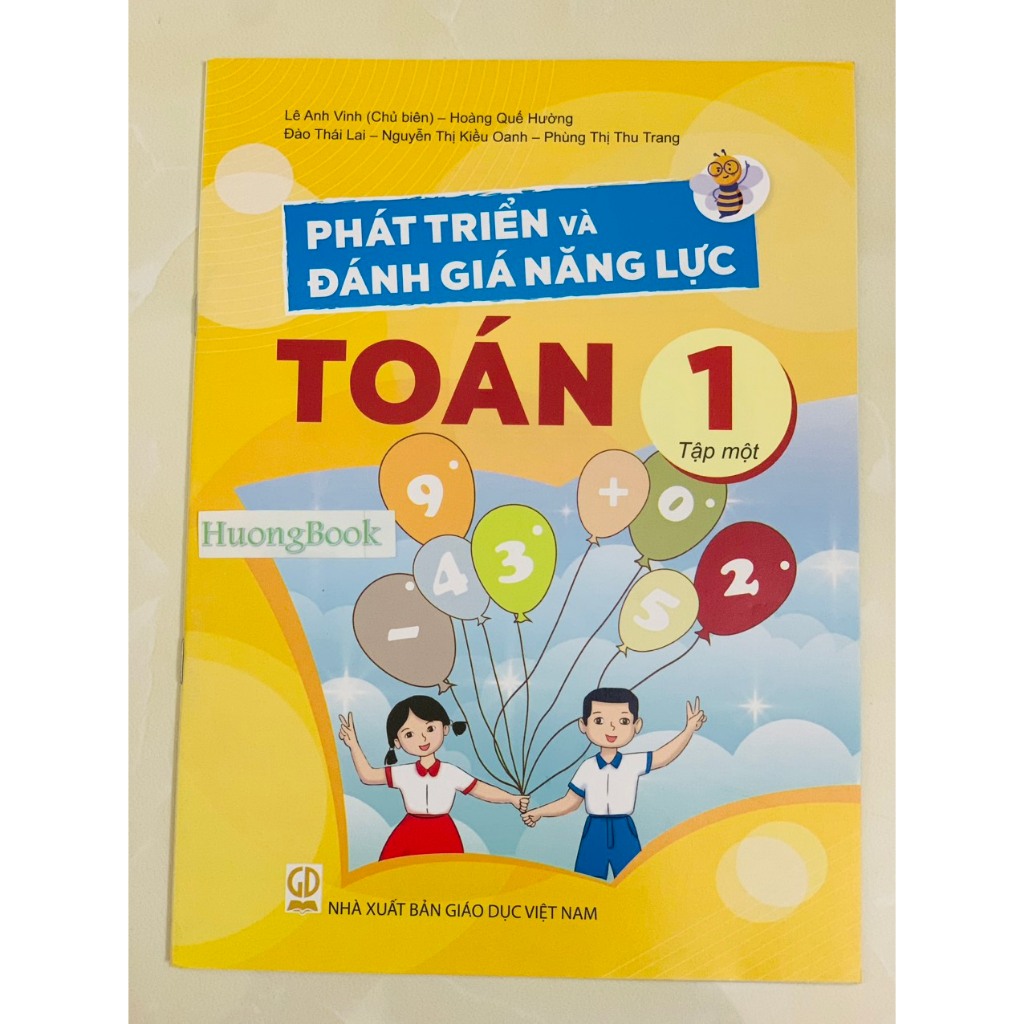Sách - Combo phát triển và đánh giá năng lực toán 1 - tập 1 +2 - ĐN