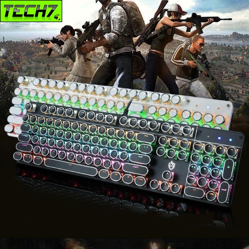 Bàn Phím Cơ K900 Gaming - Led xuyên phím có hotswap cho máy tính , laptop hàng nhập khẩu