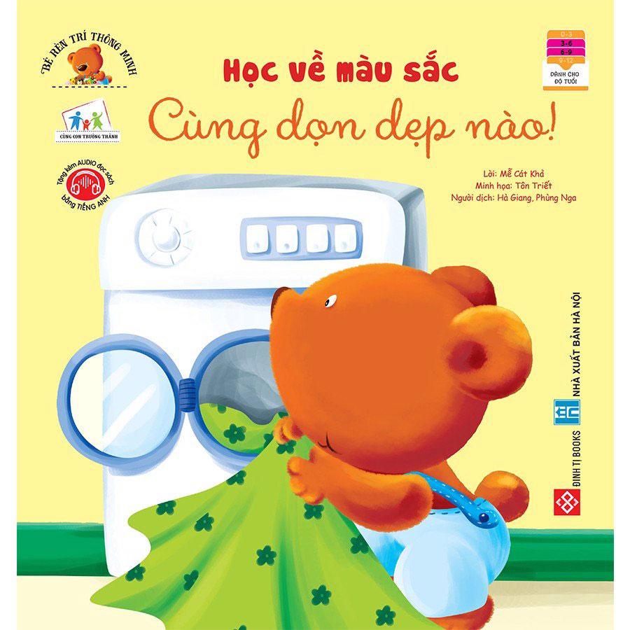 Bé Rèn Trí Thông Minh - Học Về Màu Sắc - Cùng Dọn Dẹp Nào!