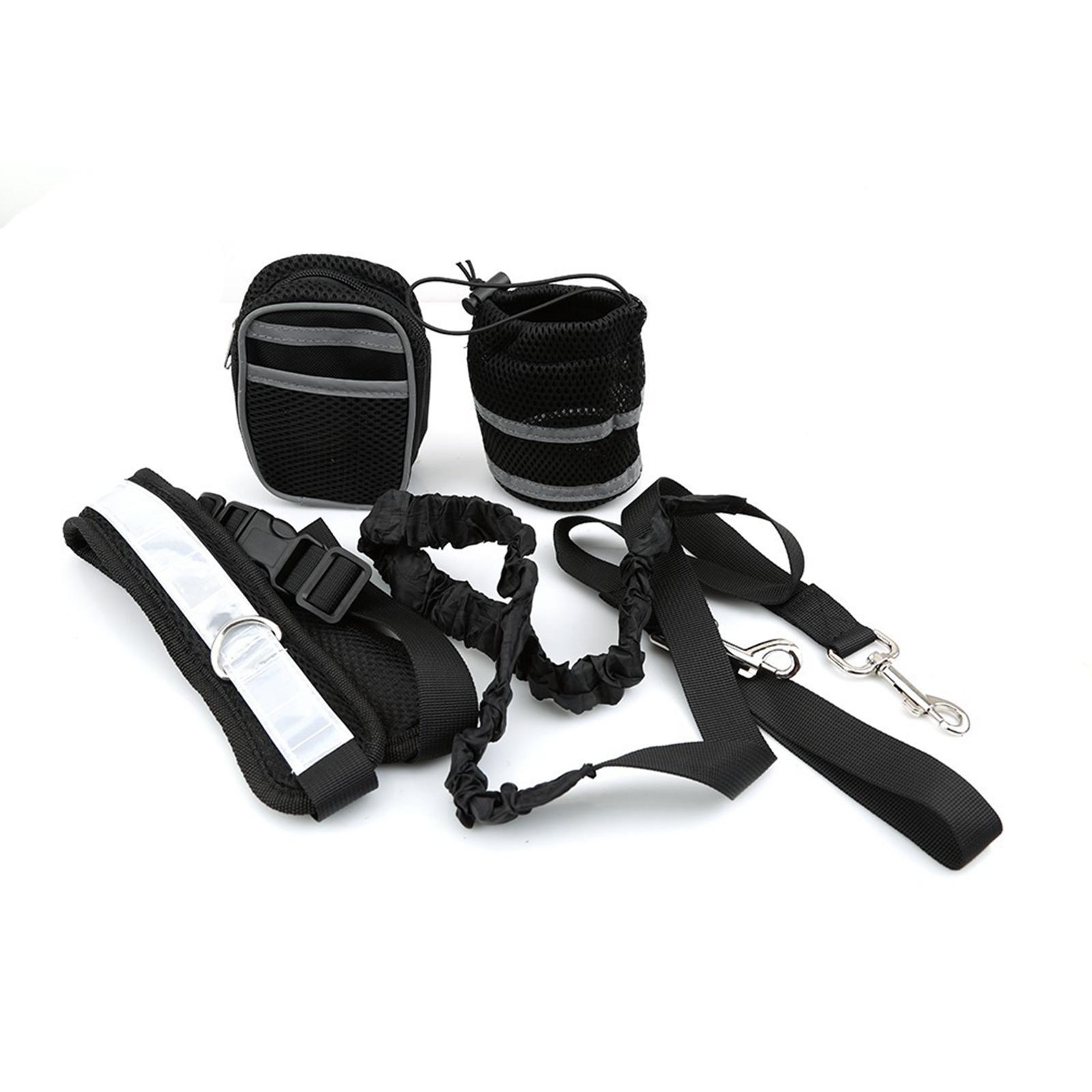 Running Dog Leash Hands Free Reflective Reflective Dog Traction Rope
