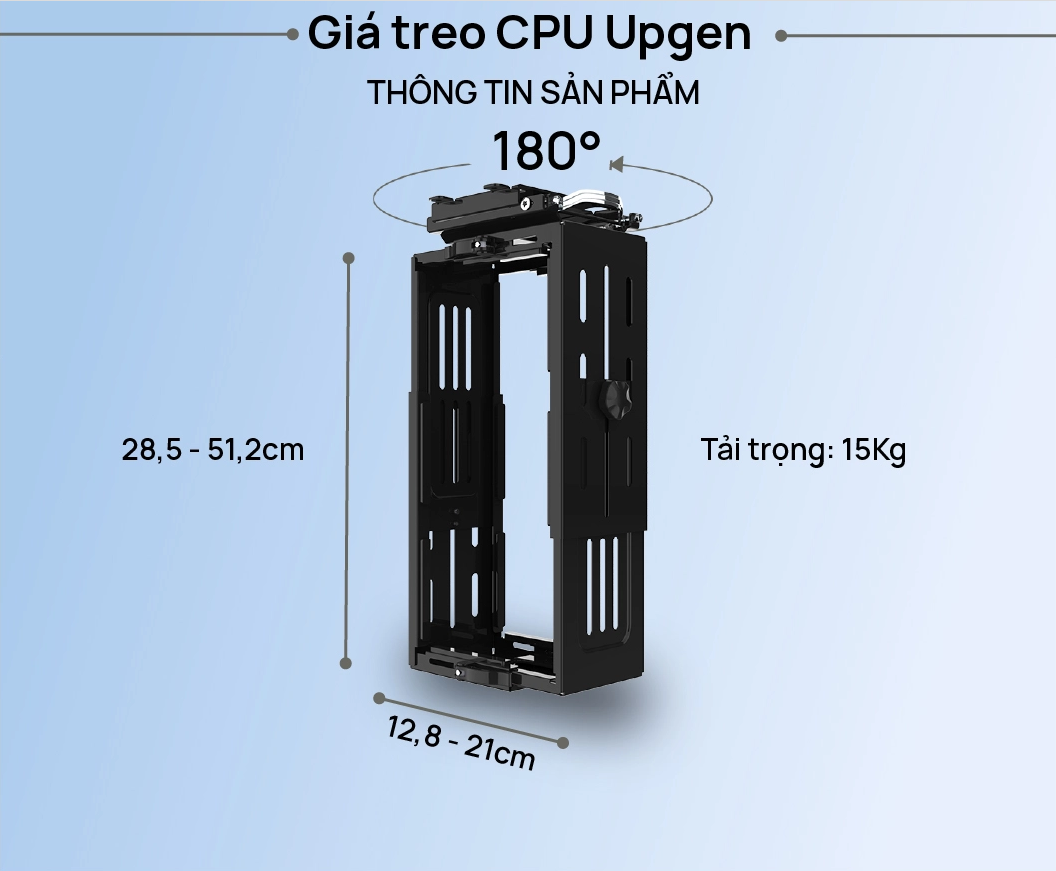 Giá treo CPU UPGen - Hàng Chính Hãng