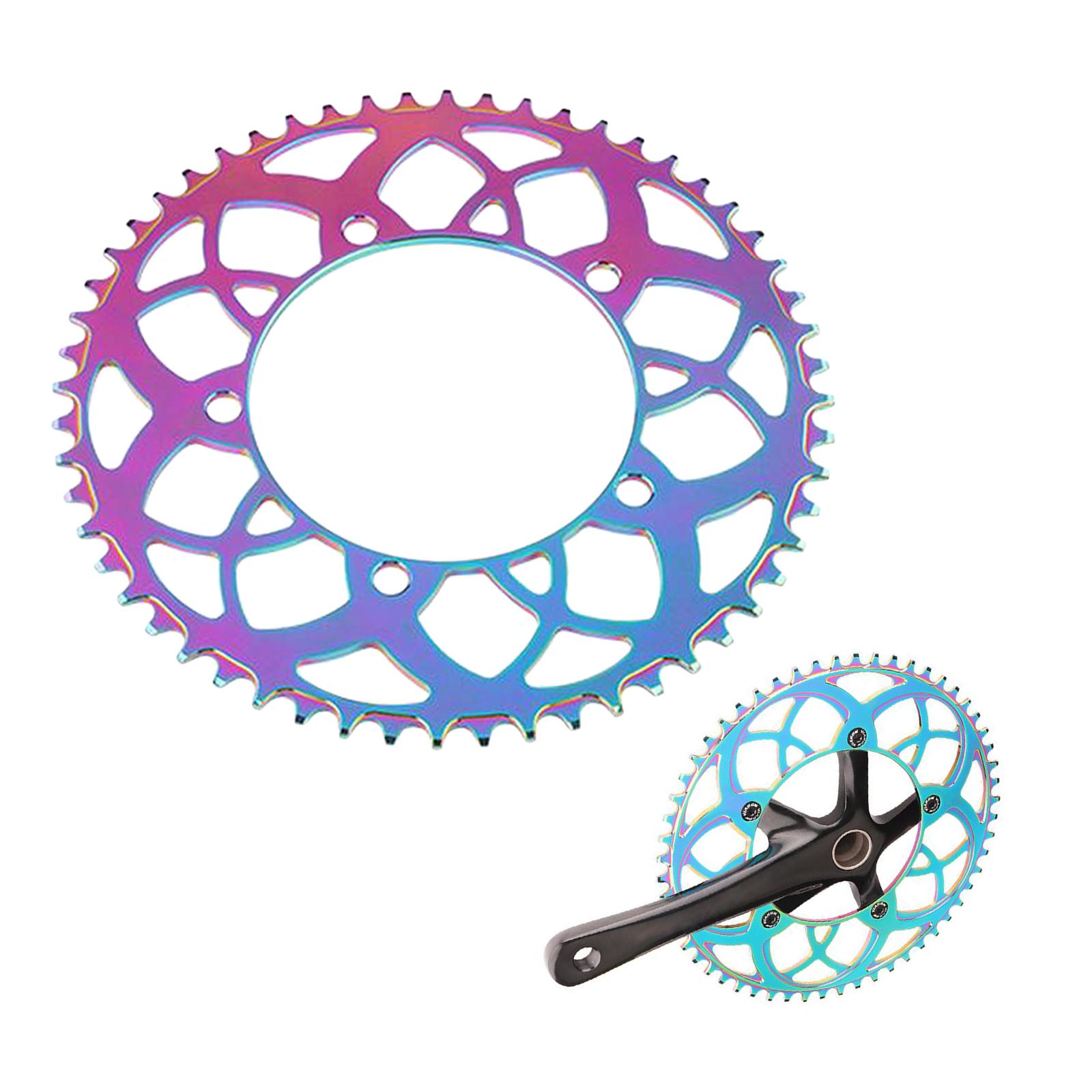 Bike Chainring Single Speed Narrow Wide 130BCD Chainwheel Repair