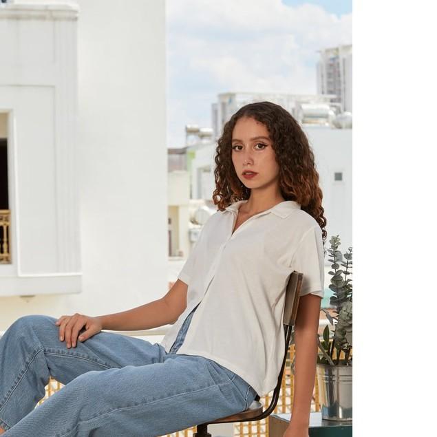 Full Button Polo Short Sleeves